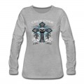 Women's Cross Requiem (White) Long T-Shirt