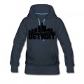 Women's Detroit Skyline Hoodie