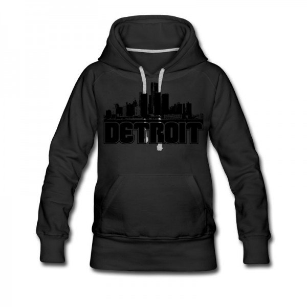 Women's Detroit Skyline Hoodie