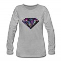 Women's Diamond Long T-Shirt