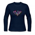 Women's Diamond Long T-Shirt