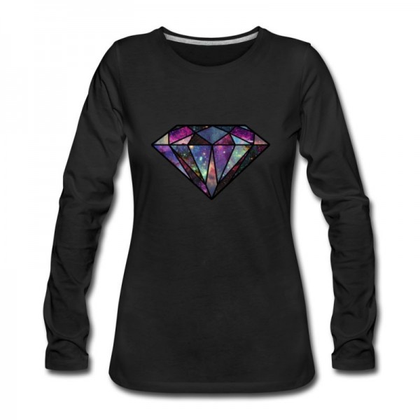 Women's Diamond Long T-Shirt