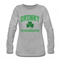 Women's Drunky McDrunkerson Long T-Shirt