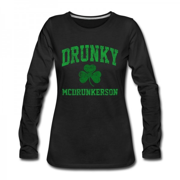 Women's Drunky McDrunkerson Long T-Shirt