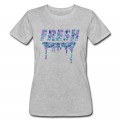 Women's Fresh Purple Camo Drips T-Shirt