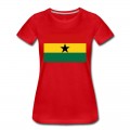 Women's Ghana Flag T-Shirt