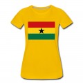 Women's Ghana Flag T-Shirt