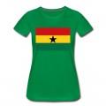 Women's Ghana Flag T-Shirt