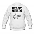 Women's hes my weirdo Hoodie