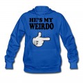 Women's hes my weirdo Hoodie