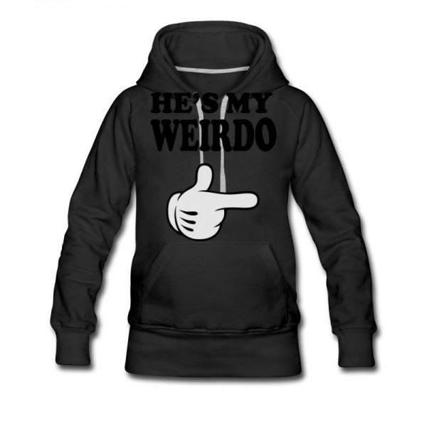 Women's hes my weirdo Hoodie