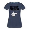 Women's hes my weirdo T-Shirt