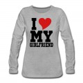 Women's i Love My Girlfriend Long T-Shirt