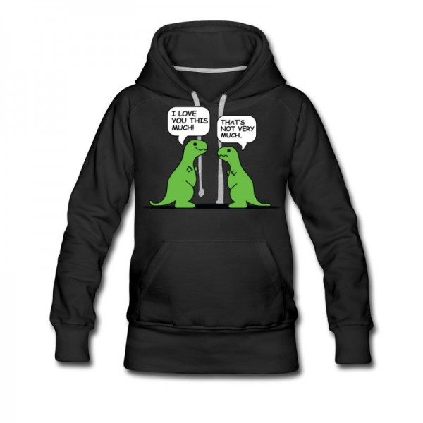 Women's I love you this much Hoodie