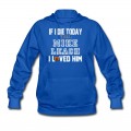 Women's If I Die Tell Mike Leach I Loved Him Arizona Football Hoodie