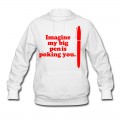 Women's Imagine: Big Red Pen is Hoodie