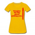 Women's Imagine: Big Red Pen is T-Shirt