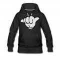 Women's Jet Life Vector Graphic Hoodie