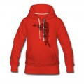 Women's Lacrosse Player Typography Hoodie