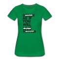 Women's Live As If You Will Die Tomorrow T-Shirt