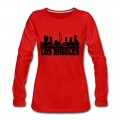 Women's Los Angeles Skyline Long T-Shirt