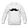 Women's Movember Moustache Hoodie