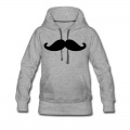 Women's Movember Moustache Hoodie