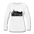 Women's Nashville Skyline Long T-Shirt