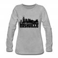 Women's Nashville Skyline Long T-Shirt