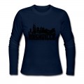 Women's Nashville Skyline Long T-Shirt