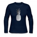 Women's pineapple Long T-Shirt