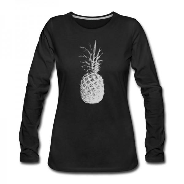 Women's pineapple Long T-Shirt