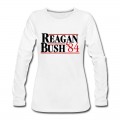 Women's Reagan Bush '84 Long T-Shirt