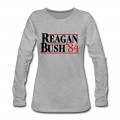 Women's Reagan Bush '84 Long T-Shirt