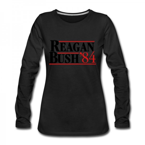 Women's Reagan Bush '84 Long T-Shirt