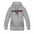 Women's San Diego CA College Hoodie