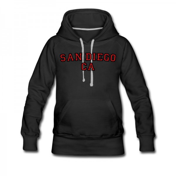 Women's San Diego CA College Hoodie