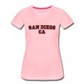 Women's San Diego CA College T-Shirt