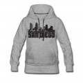 Women's San Diego Skyline Hoodie