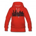 Women's San Diego Skyline Hoodie