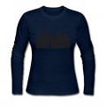 Women's San Diego Skyline Long T-Shirt