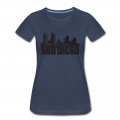 Women's San Diego Skyline T-Shirt