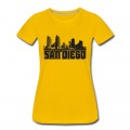 Women's San Diego Skyline T-Shirt