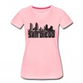 Women's San Diego Skyline T-Shirt