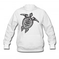 Women's Sea Turtle - Tribal Hoodie