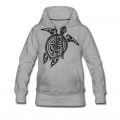 Women's Sea Turtle - Tribal Hoodie