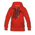 Women's Sea Turtle - Tribal Hoodie