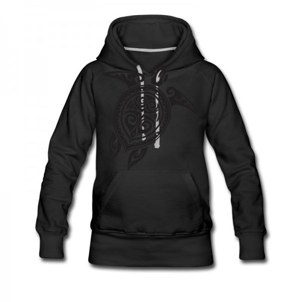 Women's Sea Turtle - Tribal Hoodie