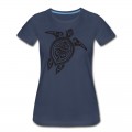 Women's Sea Turtle - Tribal T-Shirt