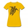 Women's Sea Turtle - Tribal T-Shirt